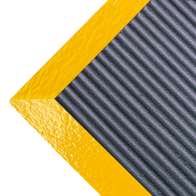Economy Anti-Fatigue Mat with yellow border