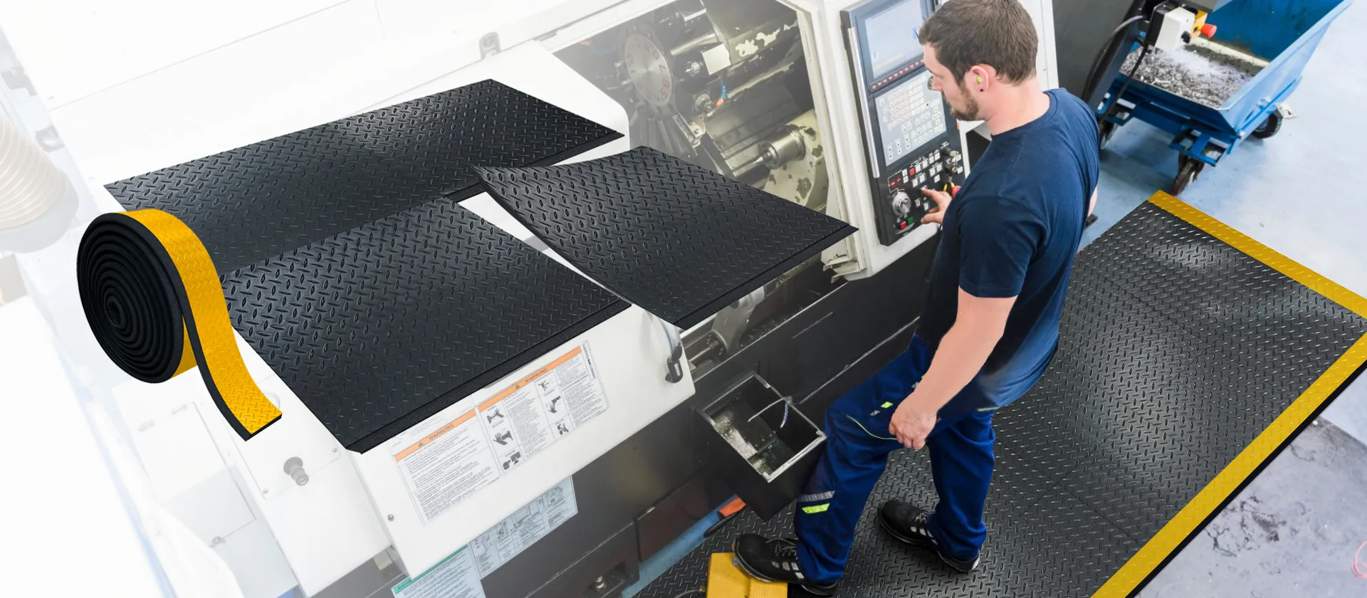 Anti-Fatigue Industrial Floor Mats