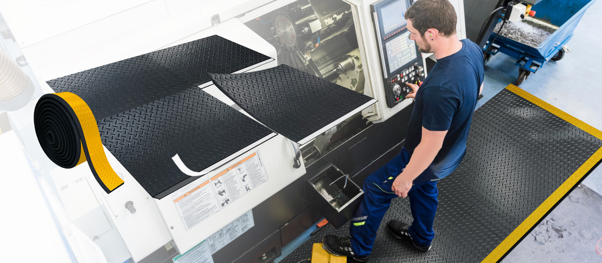 Anti-Fatigue Industrial Floor Mats
