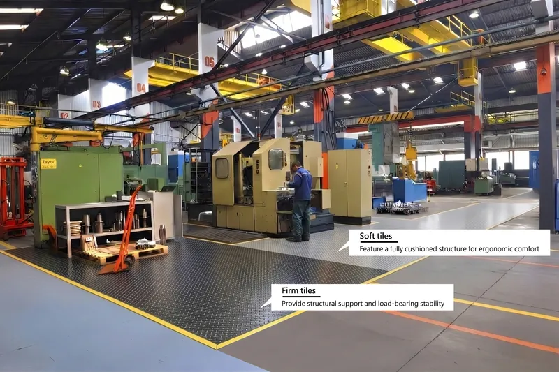 Create Customizable Ergonomic Flooring with a Mix-and-Match Modular Flooring Solution 