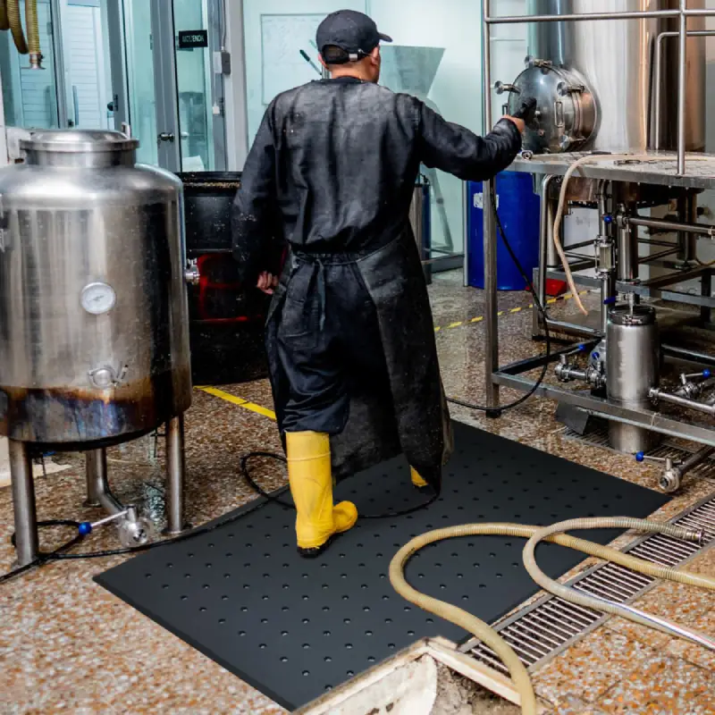 Drain-Thru Anti-fatigue Mat